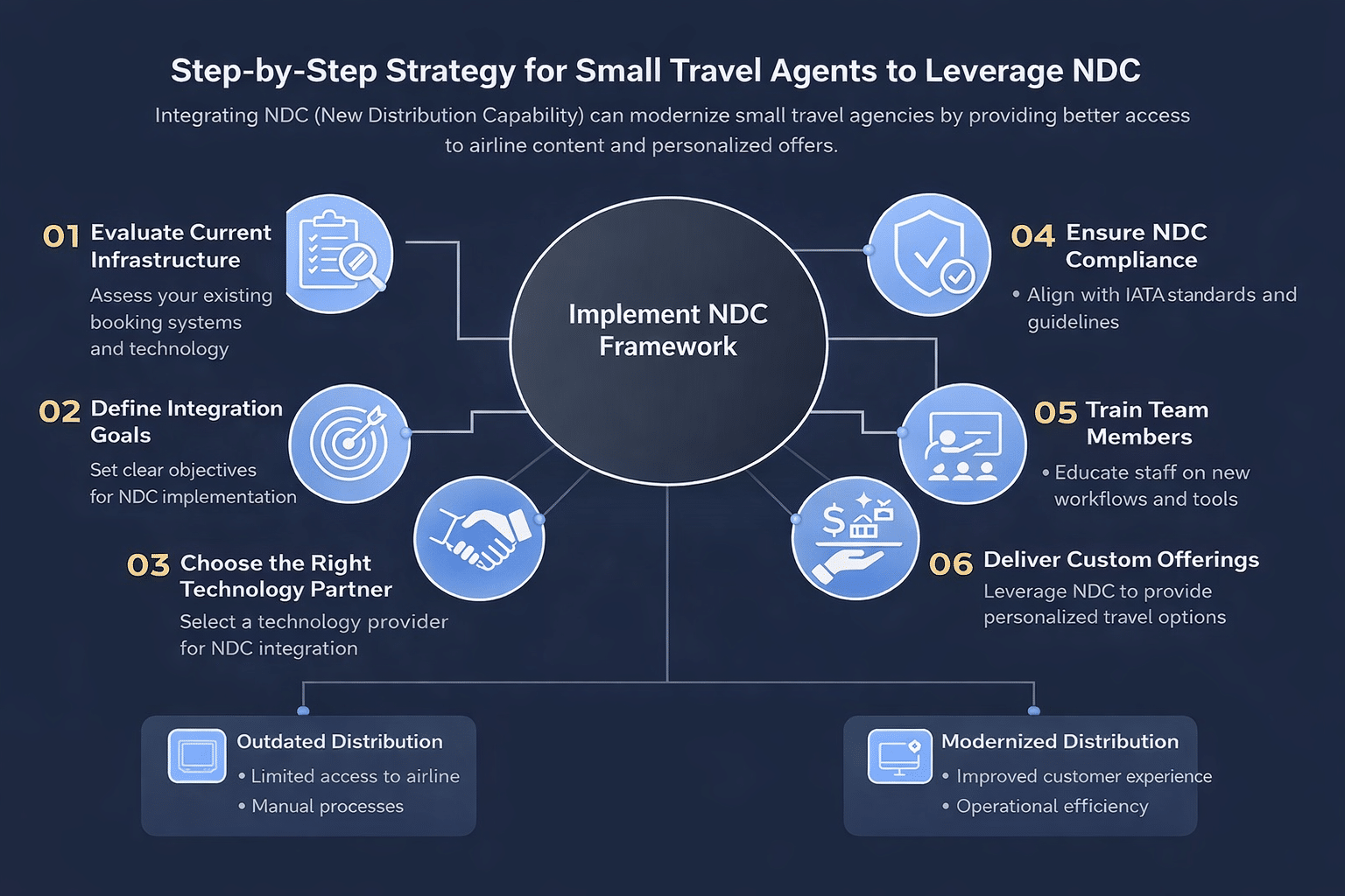 Step-by-Step Strategy for Small Travel Agents to Leverage NDC