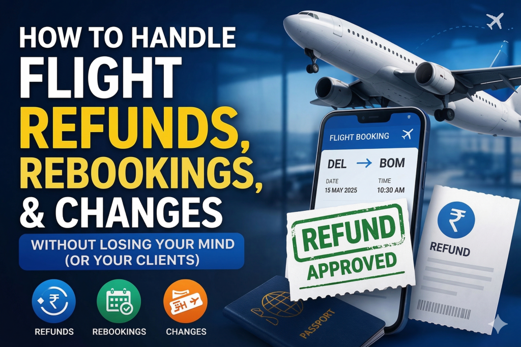 Flight Refunds & Rebookings Made Simple: A Practical Guide for Travel Agents